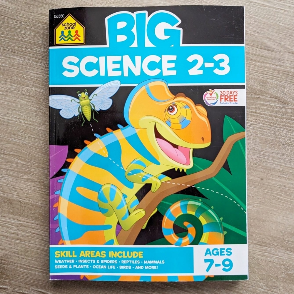 NWOT Big Science Grades 2-3 Kids Workbook